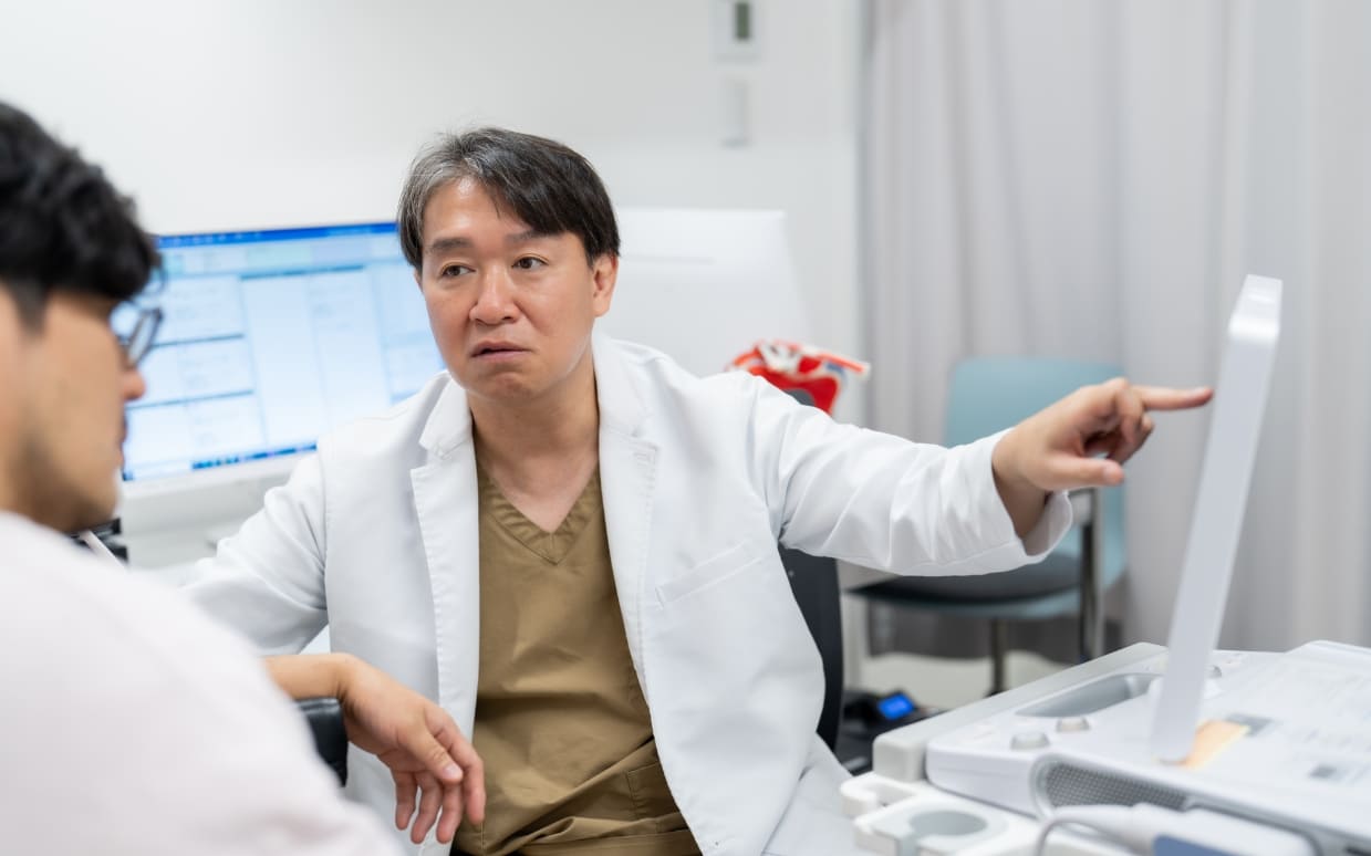 最小限に抑えた治療